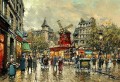 yxj052fD scènes d’impressionnisme Parisien